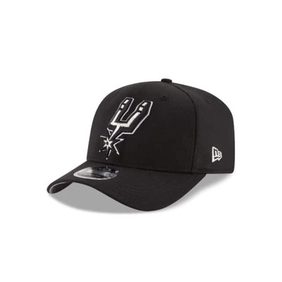 Sapca New Era San Antonio Spurs NBA Stretch Snap 9FIFTY Snapback - Negrii